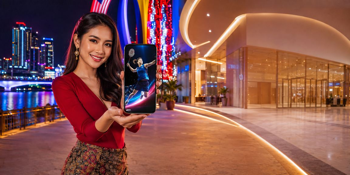 Pengguna melayari aplikasi i5malaysia dengan mudah melalui telefon di Johor
