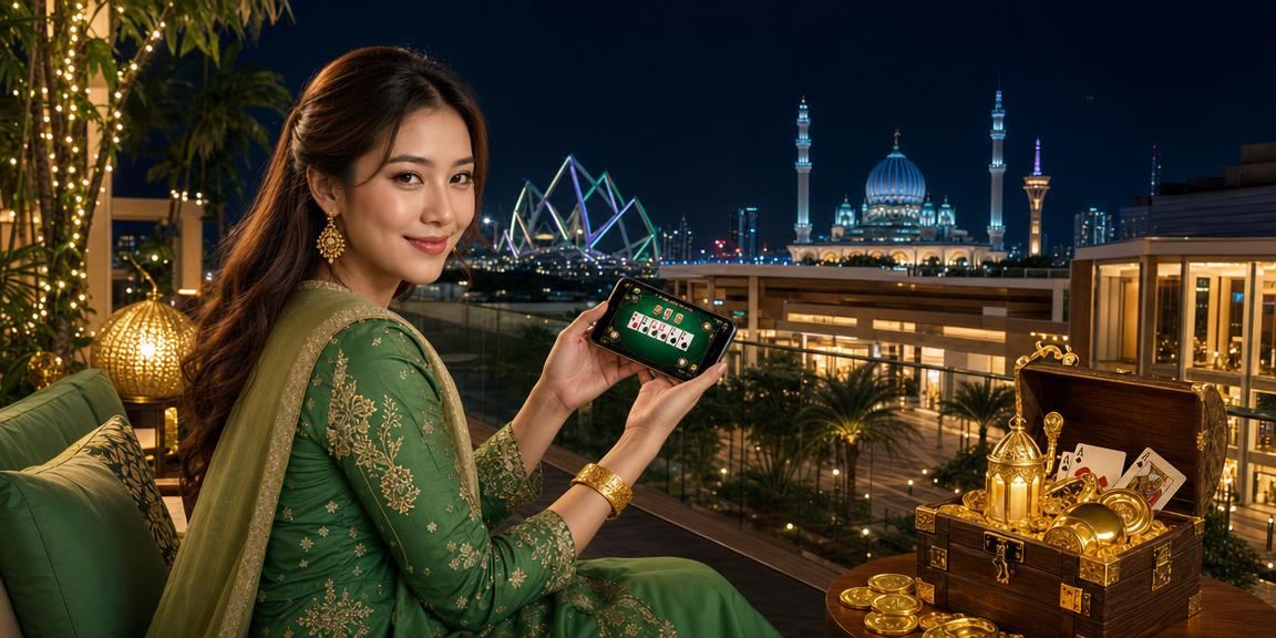 Suasana Hari Raya dengan promosi permainan kad eksklusif di platform i5malaysia Selangor